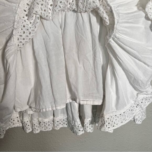 Misa Los Angeles Sarika Mini Dress White Ivory Size Medium - Picture 13 of 16